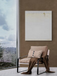 This contemporary abstract acrylic painting is inspired by nature. Image 12