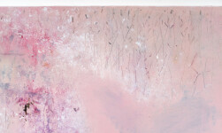 This contemporary abstract landscape painting is inspired by nature. Image 8