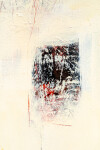 This contemporary acrylic abstract painting is minimalist in form. Image 6