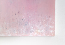 This contemporary abstract landscape painting is inspired by nature. Image 5