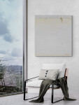 This contemporary abstract acrylic painting is inspired by nature. Image 11