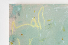 This contemporary acrylic abstract painting was inspired by nature. Image 9