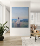 This realistic oil portrait of a young man is by Daniel Hughes. Image 13