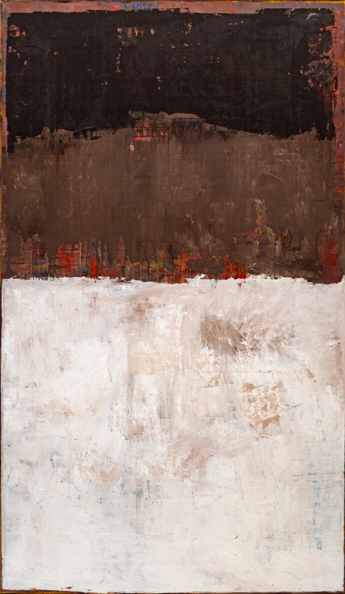 This contemporary abstract painting is by the iconic David Sorensen.