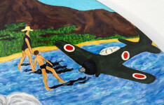 This contemporary figurative oil painting explores themes of politics and culture. Image 6