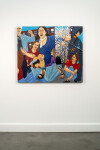 This contemporary figurative oil painting explores themes of politics and culture. Image 5