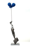 This figurative steel indoor sculpture is made by Derya Ozparlak. Image 3