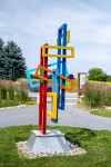 Quebec artist Éric Tardif’s colourful and engaging abstract sculptures invite the viewer to think about their own relationship to the enviro… Image 5