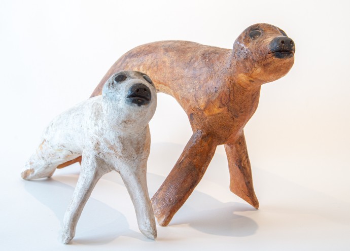 Otter Carvings