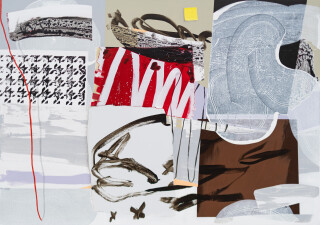 This contemporary abstract painting is by Fiona Ackerman.