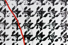 This contemporary abstract painting is by Fiona Ackerman. Image 11