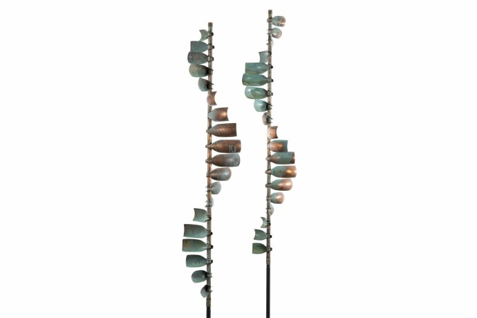 The uniquely magical kinetic sculptures of American artist Lyman Whitaker translate an unseen force of nature—the wind into a visible, grace…