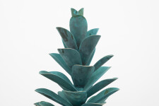 This large bronze sculpture by Floyd Elzinga is simply a ‘knock-out’ with its bright turquoise patina. Image 5