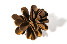 This playful pop art sculpture of a pine cone is by Canada’s Floyd Elzinga. Image 3