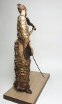 A love of playing and listening to music inspired this classically beautiful figurative sculpture by Frances Semple. Image 6