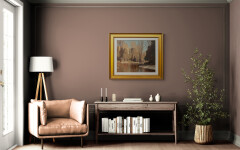 This landscape oil painting is by Group of Seven member Frank Johnston. Image 14