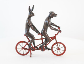 They Loved Riding Together in Paris (Red) ed.29/100