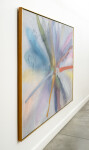 This modern abstract is a Harold Feist 'spoke' painting. Image 9