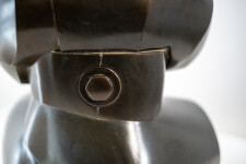 This contemporary bronze table top sculpture of a violinist is by Howard Newman. Image 6