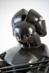 This contemporary bronze table top sculpture of a violinist is by Howard Newman. Image 5