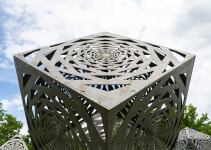 A collaborative project, artist Javid Jah and fabricator Alex Akbari of Qube Inc. Image 4