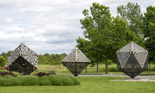 A collaborative project, artist Javid Jah and fabricator Alex Akbari of Qube Inc.