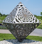 A collaborative project, artist Javid Jah and fabricator Alex Akbari of Qube Inc. Image 2