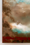 These contemporary abstract mixed media paintings are inspired by nature. Image 5