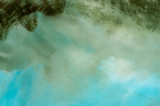 These contemporary abstract mixed media paintings are inspired by nature. Image 8