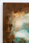 These contemporary abstract mixed media paintings are inspired by nature. Image 5