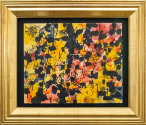 This is a one-of-a-kind gouache and India ink work on paper by Jean-Paul Riopelle, one of Canada’s most significant and influential artists …