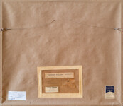 This unique abstract expressionist watercolor was painted by Jean-Paul Riopelle. Image 8