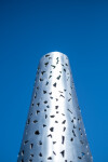 This contemporary outdoor monumental metal sculpture is by Jean-Pierre Morin. Image 6