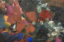 Vibrant orange, purple, and green hues typical of this master of still life abstraction. Image 3