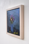 This abstract oil painting of flowers is by Jennifer Hornyak. Image 4