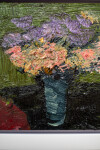 This floral oil painting was made by a Canadian artist. Image 7