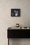 This abstract contemporary colourful oil painting has a floral theme. Image 11