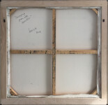 Lit with pink and amber this large scale still life of flowers by Jennifer Hornyak verges on abstraction. Image 11