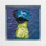 This abstract oil painting of flowers is by Jennifer Hornyak. Image 2