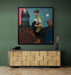 Jennifer Hornyak’s richly textured oil paintings are reminiscent in form and colour of the great Fauvist artists such as Matisse. Image 10