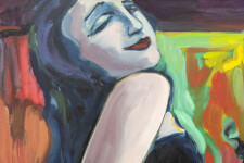 This contemporary figurative oil painting was created by Jennifer Hornyak. Image 8