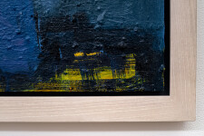 This abstract oil painting of flowers is by Jennifer Hornyak. Image 6