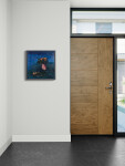This contemporary oil painting is an abstract of a still life with a floral theme. Image 12