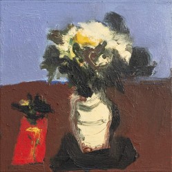 Flowers With Red Box