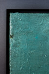 This contemporary figurative oil painting rendered in teal blue is by Jennifer Hornyak. Image 7