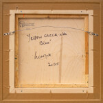 This abstract oil painting of flowers is by Jennifer Hornyak. Image 10