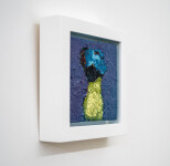 This abstract oil painting of flowers is by Jennifer Hornyak. Image 3