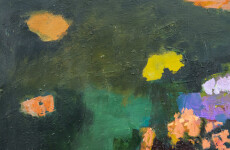 A joyful tapestry of colour greets the viewer’s eye in this oil painting by Jennifer Hornyak. Image 3