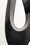This contemporary sculpture in black marble is by Jeremy Guy. Image 9