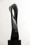 This contemporary sculpture in black marble is by Jeremy Guy. Image 24